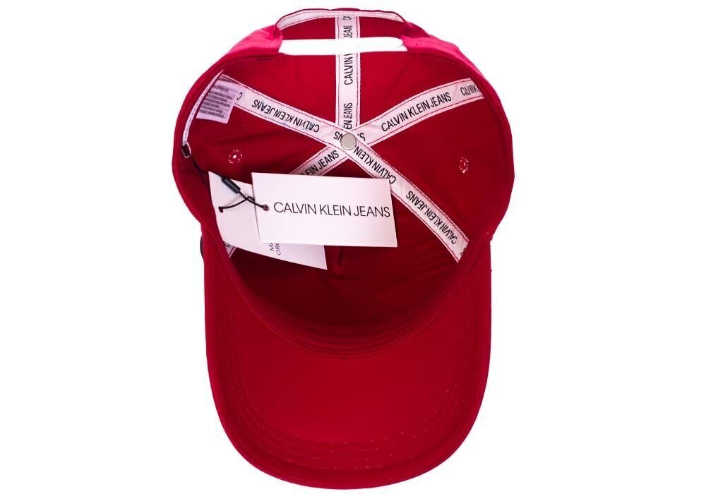 Naiste müts Calvin Klein MONOGRAM CAP TPU RED K60K607768 XAP 36874 hind ja info | Naiste mütsid ja peapaelad | kaup24.ee