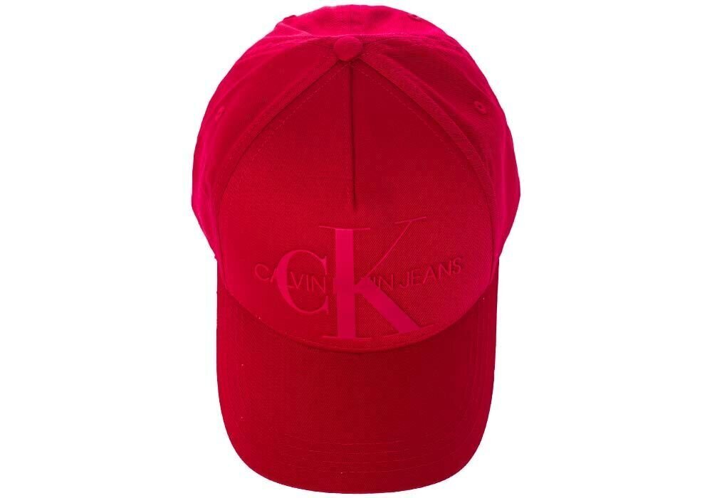 Naiste müts Calvin Klein MONOGRAM CAP TPU RED K60K607768 XAP 36874 hind ja info | Naiste mütsid ja peapaelad | kaup24.ee