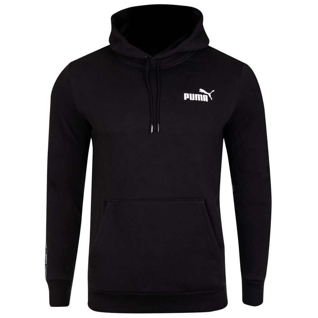 Meeste dressipluus Puma POWER HOODIE, must 589411 01 40999 hind ja info | Meeste pusad | kaup24.ee