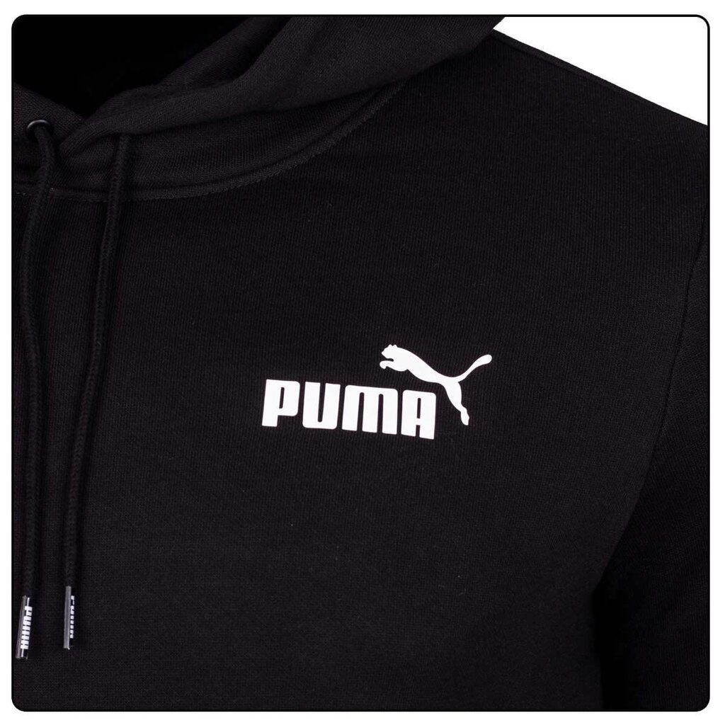 Meeste dressipluus Puma POWER HOODIE, must 589411 01 40999 hind ja info | Meeste pusad | kaup24.ee