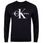 Meeste dressipluus Calvin Klein CORE MONOGRAM CREWNE, must J30J320933 BEH 42019 hind ja info | Meeste pusad | kaup24.ee