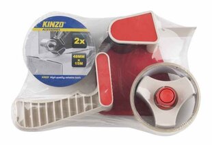 Упаковочное устройство KINZO, скотч 2 шт. цена и информация | Механические инструменты | kaup24.ee