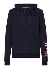 Meeste dressipluus Tommy Hilfiger FZ HOODIE, tumesinine UM0UM02371 DW5 42415 цена и информация | Мужские толстовки | kaup24.ee