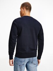 Meeste dressipluus Tommy Hilfiger CORE COTTON SWEATSHIRT, tumesinine MW0MW08665 DW5 40851 hind ja info | Meeste pusad | kaup24.ee