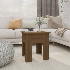 vidaXL kohvilaud, pruun tamm, 40 x 40 x 42 cm, puitlaastplaat hind ja info | Diivanilauad | kaup24.ee