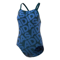 Ujumisriided, naiste Adidas Perfomance DQ3245 Sinine hind ja info | Adidas Naiste pesu | kaup24.ee
