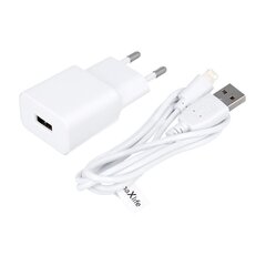 Maxlife MXTC-01 charger 1x USB 2.1A white цена и информация | Зарядные устройства для телефонов | kaup24.ee