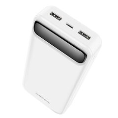 Väline aku Power Bank Borofone BJ14A 2xUSB 20000mAh valge цена и информация | Зарядные устройства Power bank | kaup24.ee