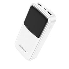 Внешний аккумулятор Power Bank Borofone BJ17A Type-C microUSB 2*USB (2.1A), 20000mAh, чёрный цена и информация | Зарядные устройства Power bank  | kaup24.ee