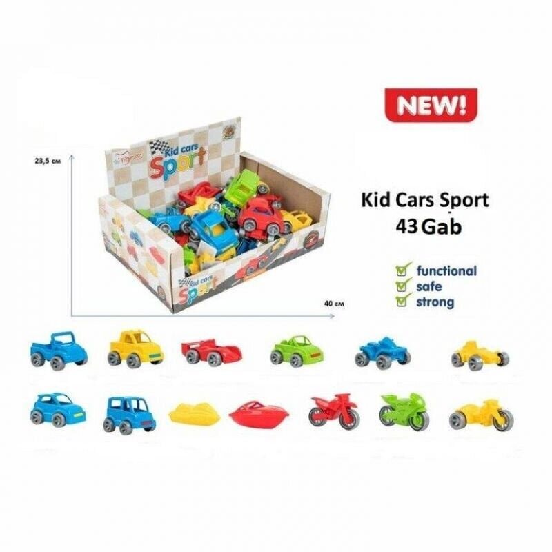 Laste auto "Sport", 1 tk цена и информация | Poiste mänguasjad | kaup24.ee
