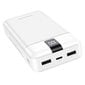 Väline aku Power Bank Borofone BJ20A 5 Output 3 Input 20000mAh, must hind ja info | Akupangad | kaup24.ee