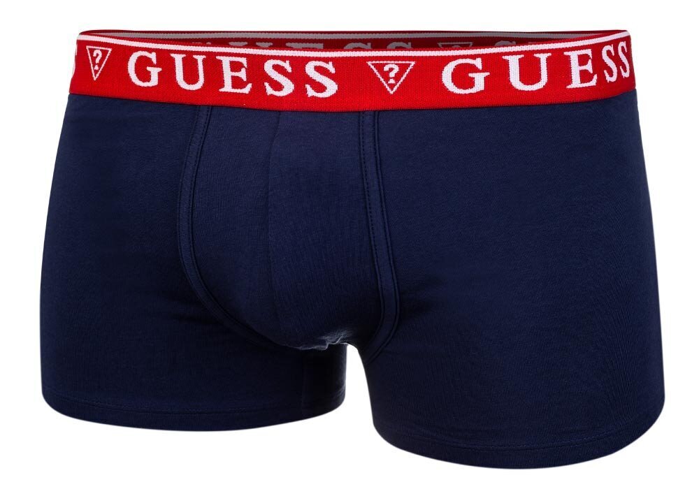 Meeste aluspüksid Guess BRIAN BOXER 3 paari, tumesinine/hall U97G01JR003 HE90 39555 цена и информация | Meeste aluspesu | kaup24.ee