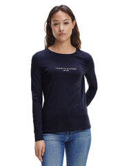 Женская футболка Tommy Hilfiger REGULAR HILFIGER C-N TEE LS, темно-синяя WW0WW30720 DW5 38941 цена и информация | Женские блузки, рубашки | kaup24.ee