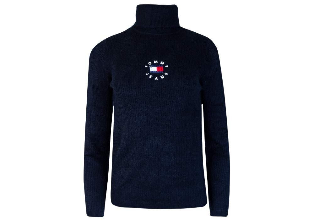 Naiste džemper Tommy Hilfiger TJW TINY TOMMY 2 RIB TJW, tumesinine DW0DW10994 C87 39501 цена и информация | Naiste kampsunid | kaup24.ee