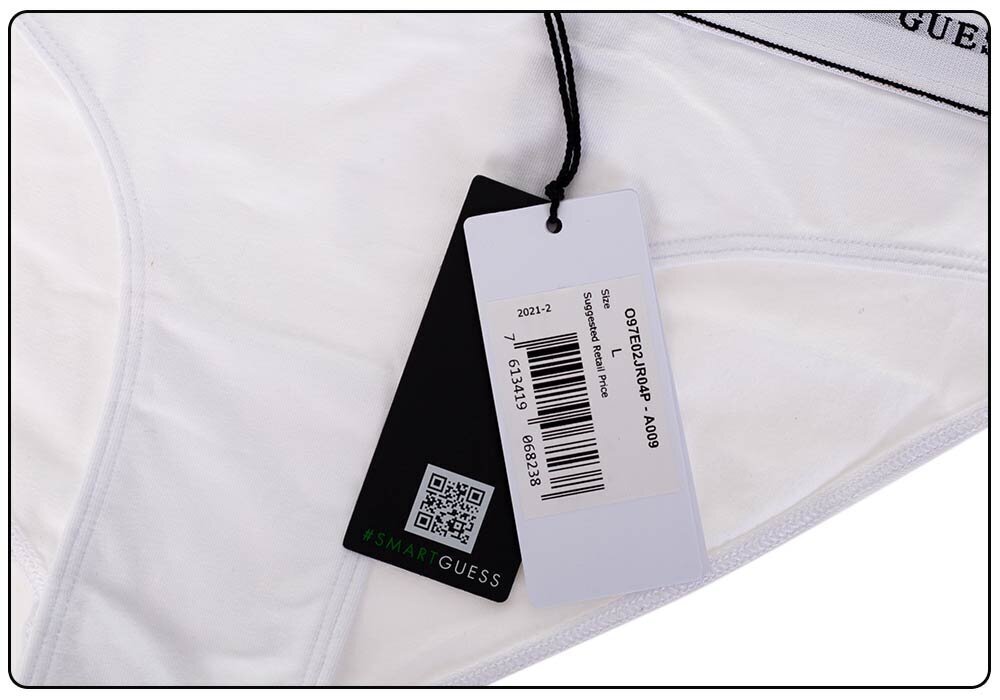 Naiste aluspüksid Guess FIGI CARRIE BRIEF, valge O97E02JR04P A009 40021 hind ja info | Naiste aluspüksid | kaup24.ee