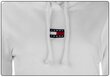 Naiste dressipluus Tommy Hilfiger TJW TOMMY CENTER BADGE HOODIE, valge DW0DW10403 YBR 39054 цена и информация | Naiste kampsunid | kaup24.ee