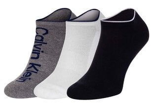 Мужские носки Calvin Klein, 3 пары, белые/черные/серые 701218724 003 39814 цена и информация | Meeste sokid | kaup24.ee