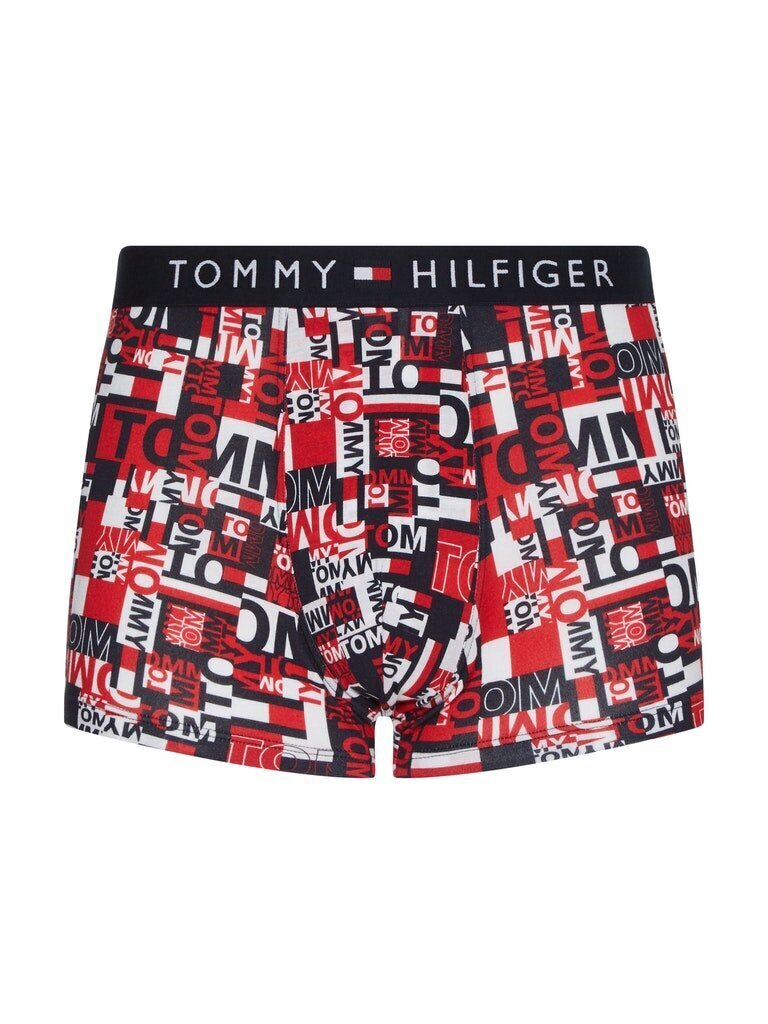 Meeste aluspüksid Tommy Hilfiger, valge/sinine/punane UM0UM01831 0F8 39422 hind ja info | Meeste aluspesu | kaup24.ee