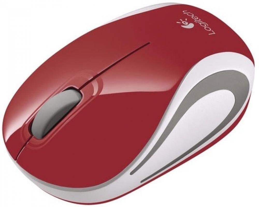 Logitech M187, punane hind ja info | Hiired | kaup24.ee