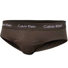 Meeste püksid Calvin Klein HIP BRIEF 3 paari lilla / sinine / roheline 0000U2661G WHF 40735 hind ja info | Meeste aluspesu | kaup24.ee