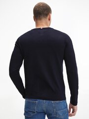 Мужская футболка Tommy Hilfiger SLICED BAR LONG SLEEVE TEE , темно-синяя MW0MW20166 DW5 41085 цена и информация | Мужские футболки | kaup24.ee