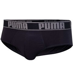 Meeste bokserid Puma ACTIVE BRIEF 2 paari, must 906954 01 41571 hind ja info | Meeste aluspesu | kaup24.ee