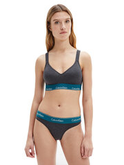 Naiste aluspüksid - stringid Calvin Klein THONG, hall 0000F3786E VIJ 41501 hind ja info | Naiste aluspüksid | kaup24.ee