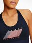 Naiste rinnahoidja Tommy Hilfiger MID INTENSITY FLAG RACER BRA, tumesinine S10S101173 DW5 41424 hind ja info | Rinnahoidjad | kaup24.ee