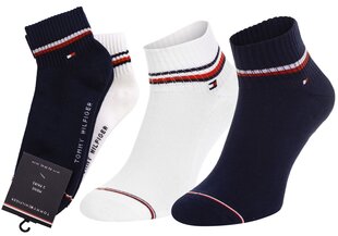 Мужские носки Tommy Hilfiger 2 пары, синие/белые 40955 цена и информация | Мужские носки | kaup24.ee