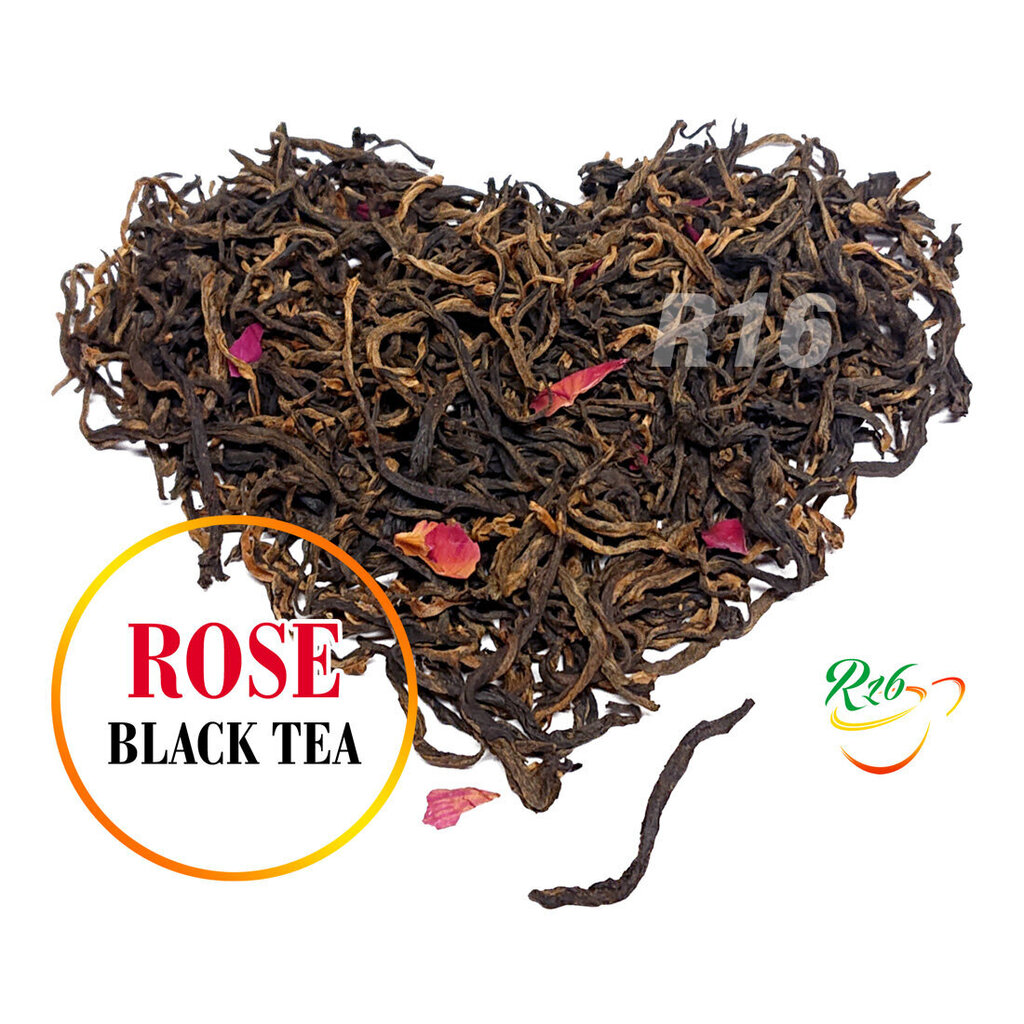 Eksklusiivne Hiina roosi must tee koos pungadega, Rose Black tea with tips, 100 g цена и информация | Tee | kaup24.ee