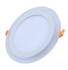 LED Ümmargune pluss allvalgusti 6W 4000-4500K + 3W 2500-3000K - цена и информация | Монтируемые светильники, светодиодные панели | kaup24.ee