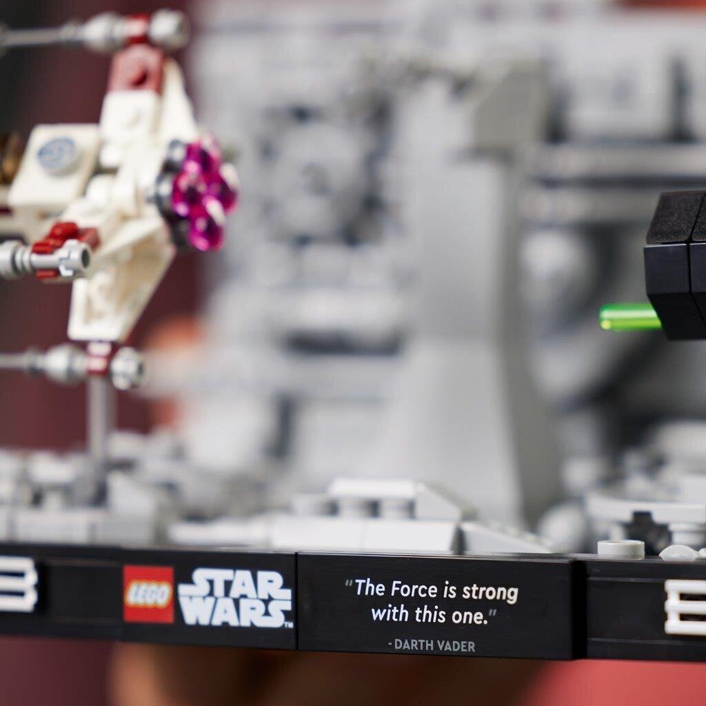 75329 LEGO® Star Wars Atakos Death Star kanjonuose diorama цена и информация | Klotsid ja konstruktorid | kaup24.ee