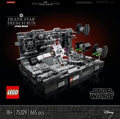 75329 LEGO® Star Wars Atakos Death Star kanjonuose diorama цена и информация | Конструкторы и кубики | kaup24.ee