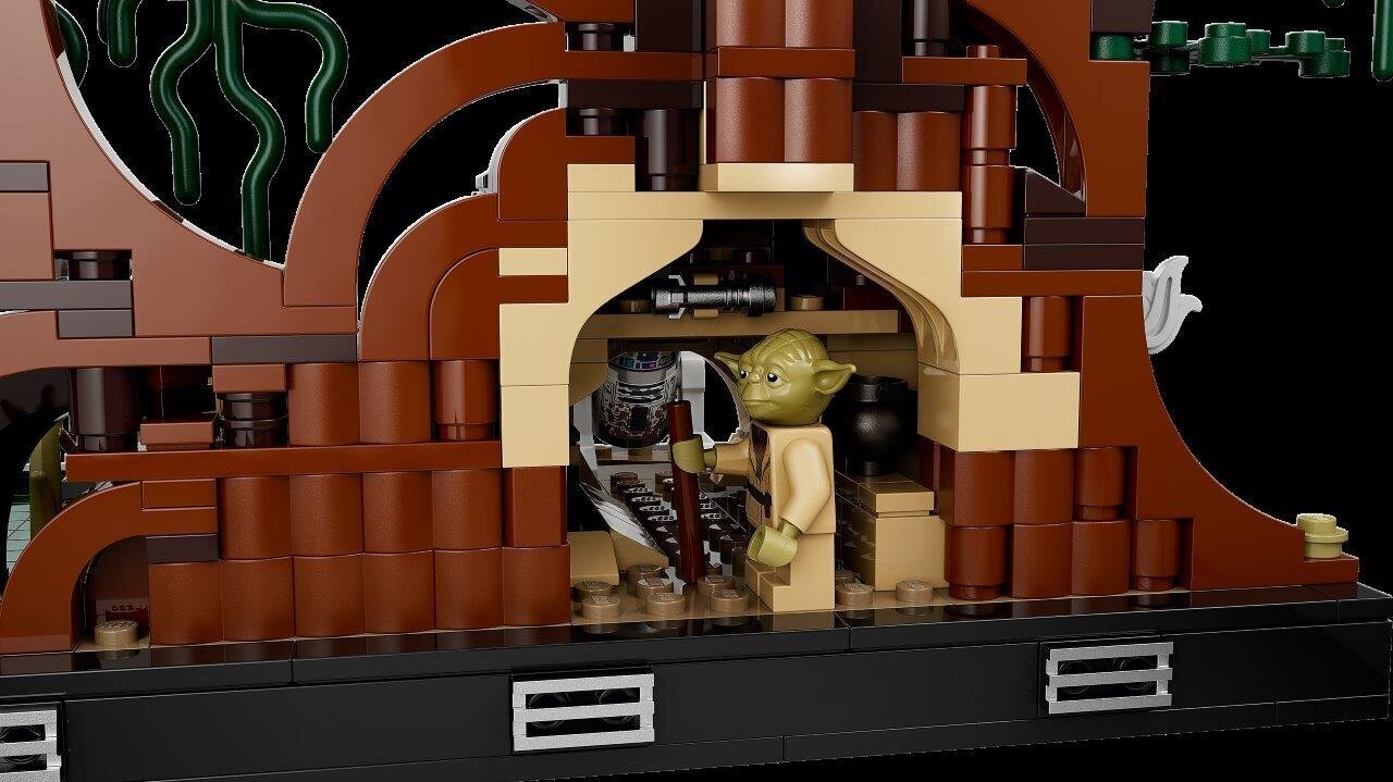 75330 LEGO® Star Wars Dagobah Jedi treeningu dioraama hind ja info | Klotsid ja konstruktorid | kaup24.ee