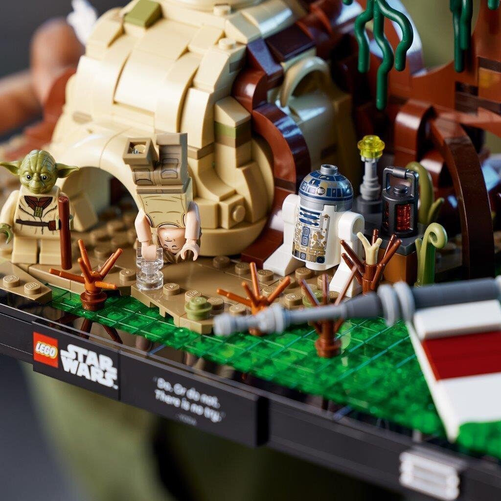 75330 LEGO® Star Wars Dagobah Jedi treeningu dioraama hind ja info | Klotsid ja konstruktorid | kaup24.ee