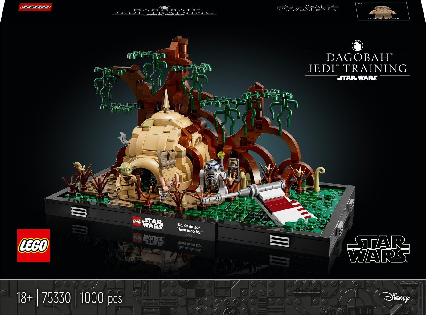 75330 LEGO® Star Wars Dagobah Jedi treeningu dioraama hind ja info | Klotsid ja konstruktorid | kaup24.ee