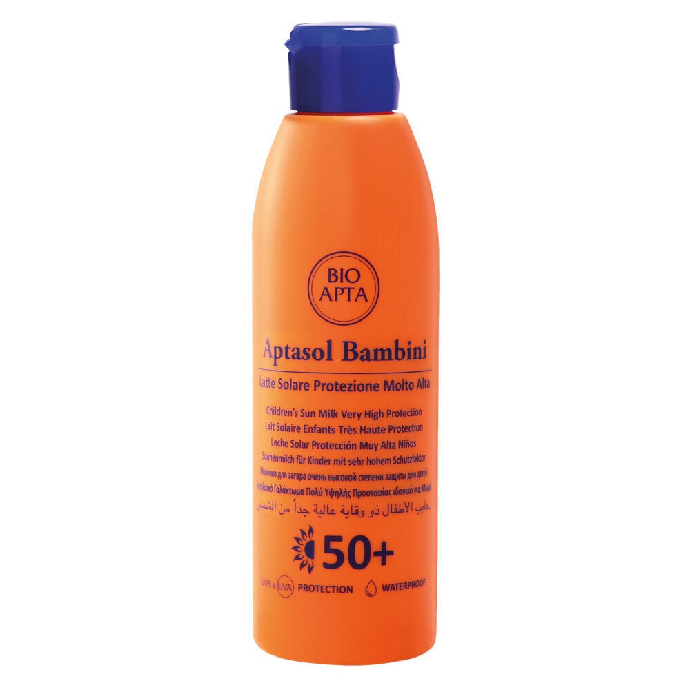 Päikesekaitsekreem lastele Bioapta Aptasol Bambini SPF50+, 125 ml цена и информация | Päikesekreemid | kaup24.ee