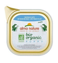 Almo Nature PIES 100g TACKA DAILY BIO PUPPY цена и информация | Консервы для собак | kaup24.ee