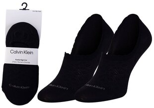 Naiste sokid Calvin Klein 2 paari, must 701218787 001 39728 hind ja info | Naiste sokid | kaup24.ee