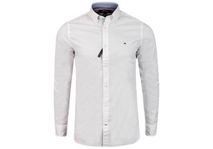 Рубашка под костюм Tommy Hilfiger SLIM FLEX DOBBY SHIRT WHITE MW0MW17640 YBR 26577 цена и информация | Мужские рубашки | kaup24.ee