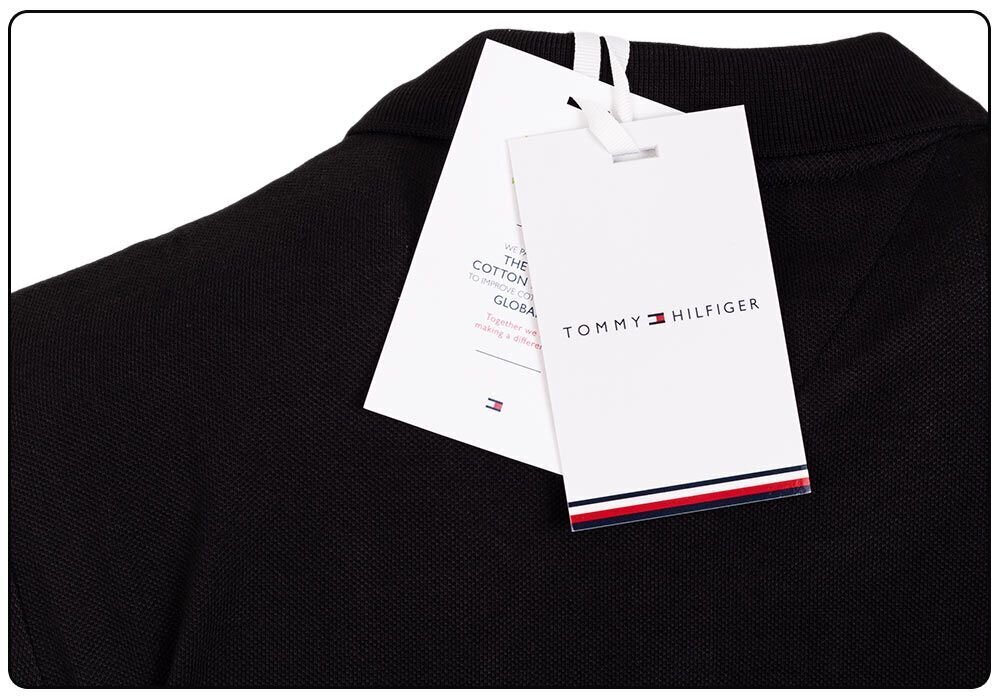 Naiste polosärk Tommy Hilfiger HERITAGE SHORT SLEEVE SLIM POLO BLACK 1M57636661 017 27143 цена и информация | Naiste T-särgid, topid | kaup24.ee