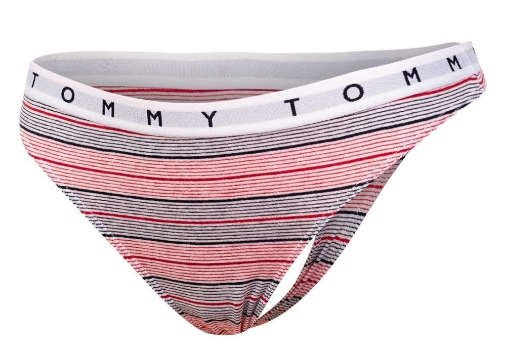 Naiste stringid Tommy Hilfiger, 3 paari THONG PRINT UW0UW02521 0W2 26637 цена и информация | Naiste aluspüksid | kaup24.ee