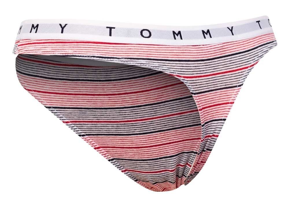 Naiste stringid Tommy Hilfiger, 3 paari THONG PRINT UW0UW02521 0W2 26637 цена и информация | Naiste aluspüksid | kaup24.ee