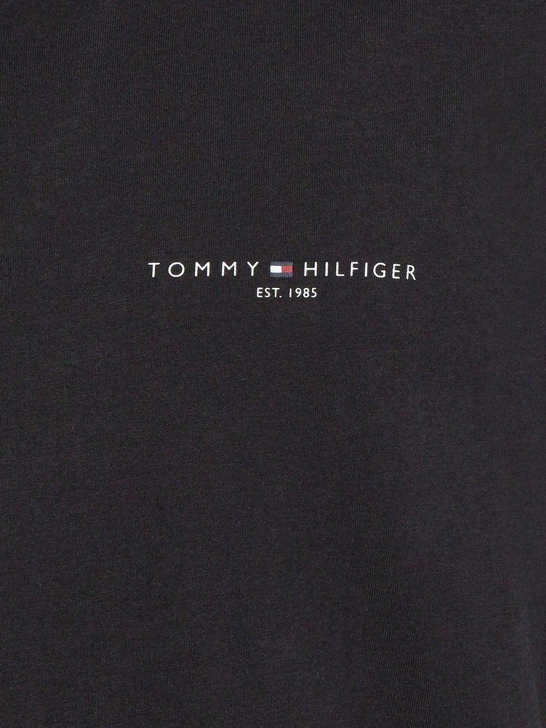 Meeste polosärk Tommy Hilfiger CLEAN JERSEY SLIM POLO, must MW0MW18282 BDS 38357 hind ja info | Meeste T-särgid | kaup24.ee