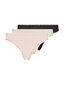 Tommy Hilfiger naiste bikiinipüksid 3 paari, must / roosa / beež UW0UW02825 0R8 42422 hind ja info | Naiste aluspüksid | kaup24.ee