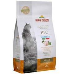 Сухой корм для кошек с курицей Almo Nature HFC Adult Sterilized Cat, 1,2 кг цена и информация | Сухой корм для кошек | kaup24.ee