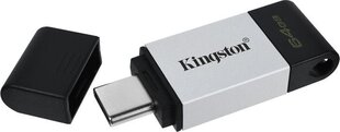 Kingston DT80/64GB hind ja info | Mälupulgad | kaup24.ee