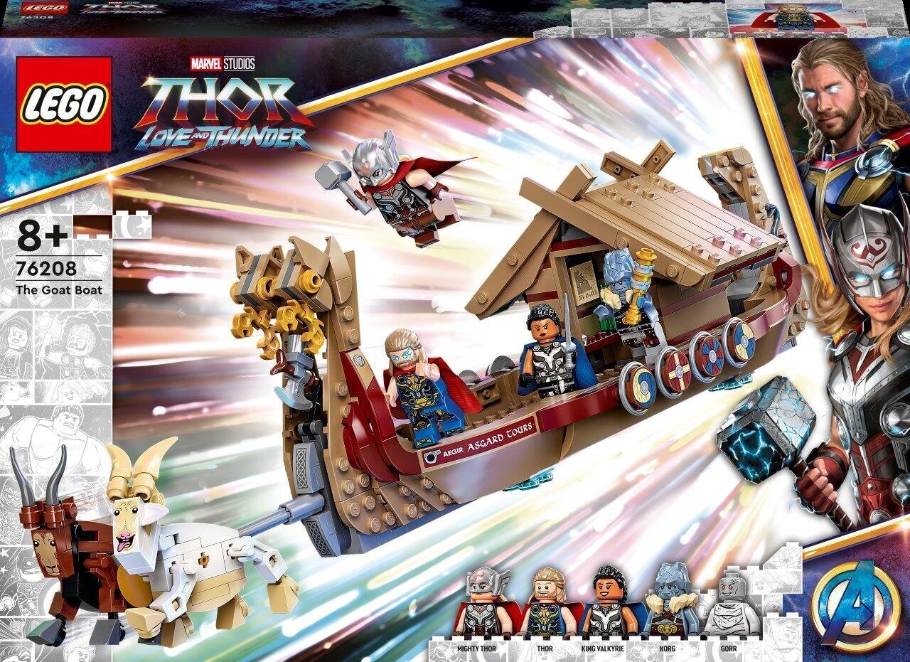 LEGO® 76208 Super Heroes Marvel Ožio laev hind ja info | Klotsid ja konstruktorid | kaup24.ee