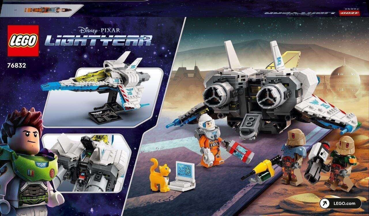 76832 LEGO® Disney ja Pixari kosmoselaev Lightyear XL-15 hind ja info | Klotsid ja konstruktorid | kaup24.ee