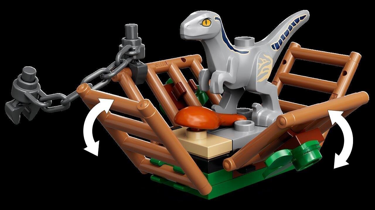 76946 LEGO® Jurassic World Blue ja Beta Velociraptori püüdmine hind ja info | Klotsid ja konstruktorid | kaup24.ee